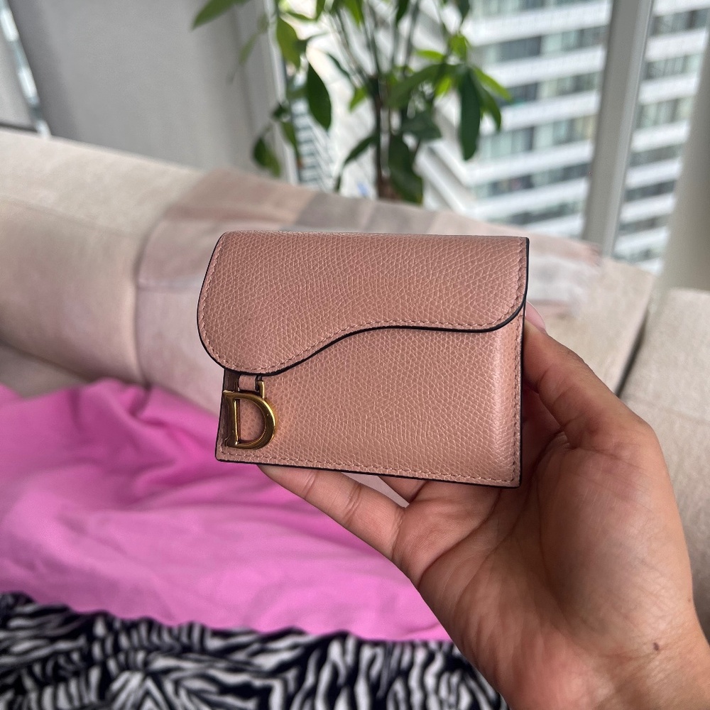 Dior Saddle Card Holder